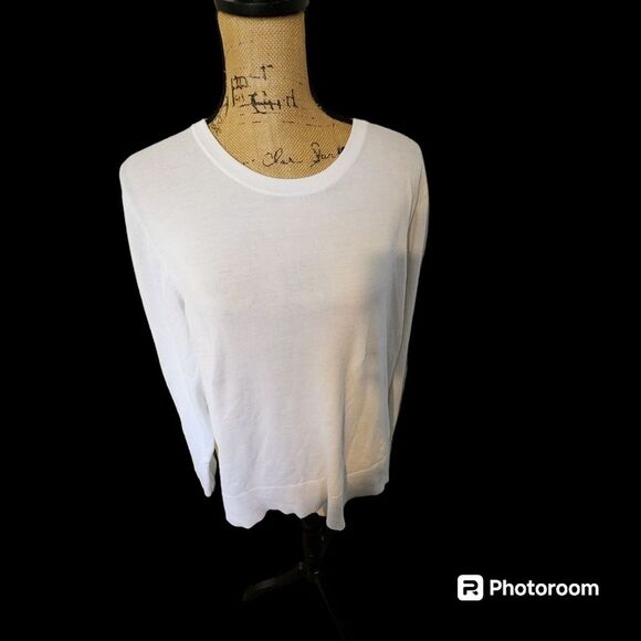 Investments ll Sweater Womns SZ 2X Soft Winter Old Money Minimalist Simple Clean - Picture 1 of 4